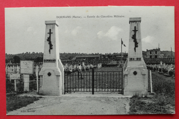 Postcard PC 1910-1930 Dormans WWI France